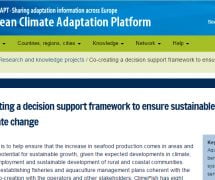 ClimeFish is added to the Climate-ADAPT database.