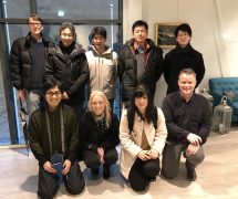 Japanese and Norwegian researchers and students were welcomed at Lerøy Seafood’s smolt facility in Bjørsvik. Photo: Lerøy Seafood.